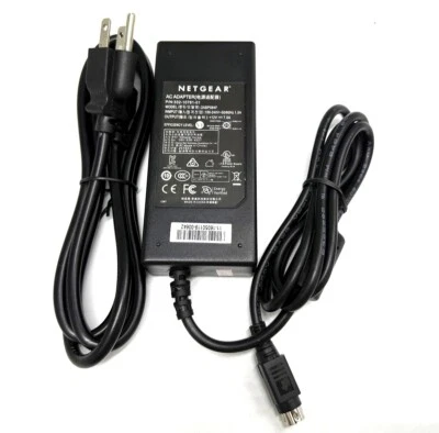 12V 7A Netgear 2ABP084F AC Adapter Power Supply 332-10781-01 Charger - Image 1 of 4