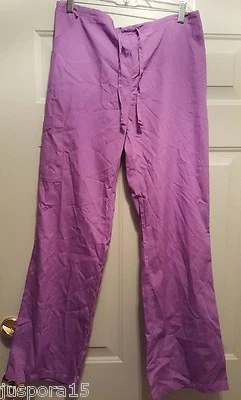 Calça esfoliante feminina Dickies tamanho M cor violeta média alargamento NOVA - Imagem 1 de 3