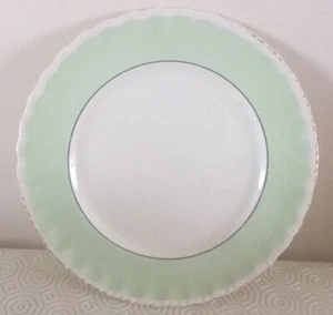 VINTAGE W.H GRINDLEY "Cream Petal" Pale Green 20 Cm Salad Side Plate - Afbeelding 1 van 4