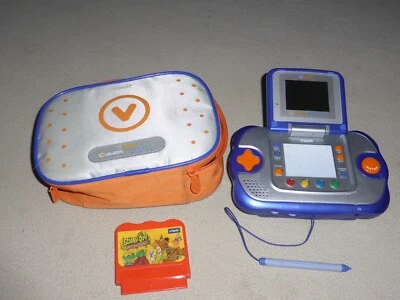 VTECH SMILE CYBER POCKET LEARNING SYSTEM GAME LOT SCOOBY DOO A NIGHT OF FRIGHT - Image 1 of 4