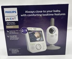 Monitor y cámara de video digital PHILIPS AVENT, SCD843/37 (usado) - Imagen 1 de 9
