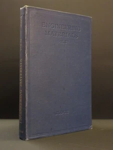 Engineering Materials:Vol II Non-Ferrous and Organic Materials JUDGE 1946 - Foto 1 di 10