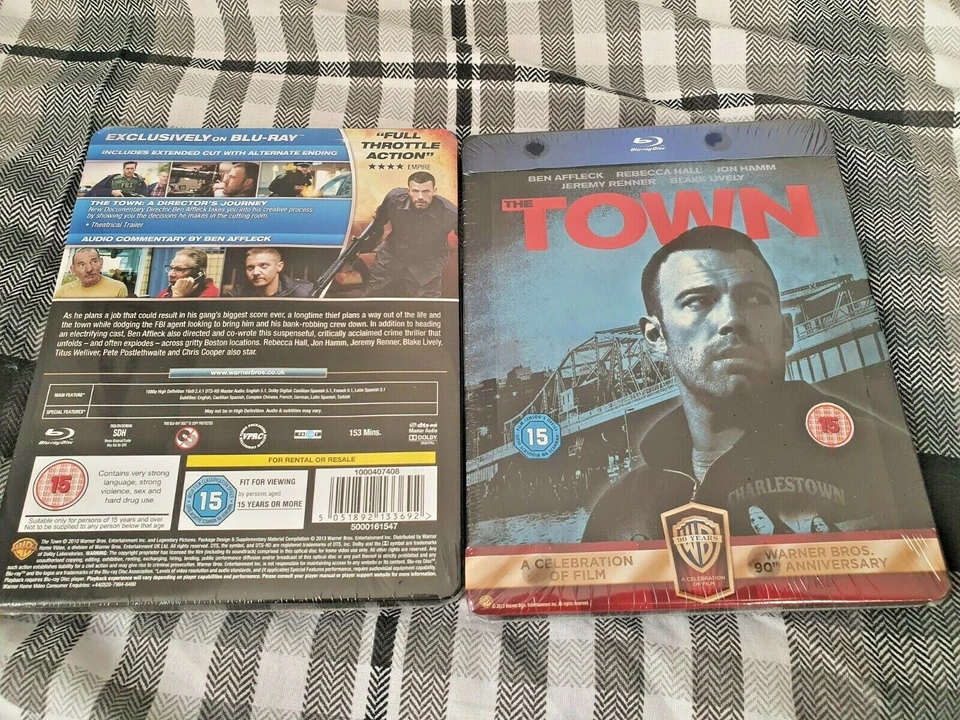 The Town Blu-Ray Limited Edition Exclusive Embossed SteelBook Brand New & Sealed - Image 1 of 1