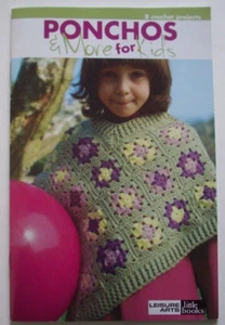 Ponchos & More for kids caps mittens crochet pattern - Picture 1 of 6