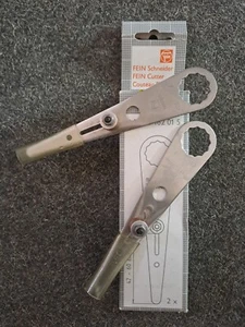 FEIN Schneidmesser gerade Form Schneiden-L.42-60mm Gesamt-L.145mm - 2 St/Packung - Bild 1 von 1