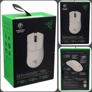 Razer DeathAdder V3 Pro Wireless Gaming Maus - Weiß - VERSIEGELT NEU - VERSAND KOSTENLOS* - Bild 1 von 7
