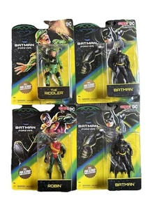 Menge 4 DC Retro Sammlung Batman Forever Action Figuren Riddler Robin Batman - Bild 1 von 2
