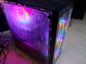 Gaming Computer PC INTEL AMD RX 550 - Picture 1 of 5