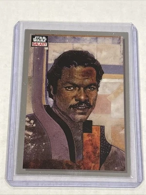 2023 Topps Chrome Star Wars Galaxy Lando Calrissian ESB Base Card #43 - Image 1 of 2