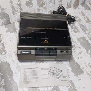 Stewart ST-29 VHS riavvolgitore nastro videocassetta 2 vie riavvolgitore automatico avanti - Foto 1 di 7