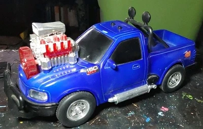 Vintage 1996 Road Rippers Muscle Boss Blue Ford F-150 Pickup Truck- Tested/Works - Image 1 of 4
