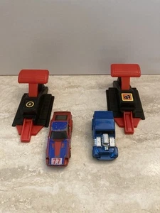 Oldtimer Ideal Slam Schalthebel inkl. 2 Autos 2 Werfer Nissan Z und Jeep - Bild 1 von 7