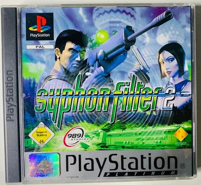 Syphon Filter 2 con istruzioni e scatola originale - PS1 / Playstation 1 / CIB - Immagine 1 di 4