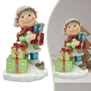 Christmas Figurine Keepsake Birthday Gift Christmas Decorations Sculpture - Picture 1 of 5