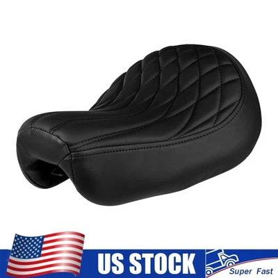 Assento de motorista de couro macio para Harley Sportster Seventy Two XL1200V 2012-17 - Imagem 1 de 4