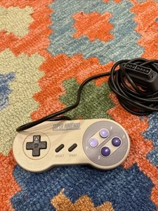 Original Super Nintendo Controller 1991 Authentic OEM SNS-005 - Picture 1 of 7