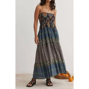 Maxi Vestido BOTEH Rhea Niveles Línea A en Negro Talla 3/Mediano - Imagen 1 de 9