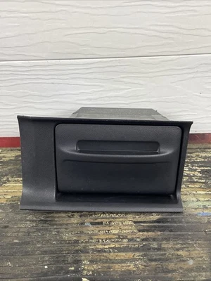 Honda CRV CR-V 2002-2006 tablero centro de almacenamiento cubby compartimento contenedor negro OEM Foto 1 de 4