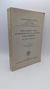 Meyer Völkerrechtlicher Schutz der friedlichen Personen und Sachen gegen Luft.. - Bild 1 von 4
