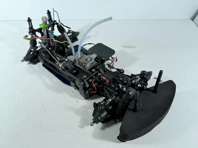 Used Traxxas Nitro 4 Tec 2.5 RC Street Car / Touring Car Project Car Slider - Image 1 of 4