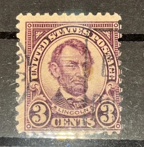 USA Briefmarken 3 Cent Lincoln gestempelt  - Bild 1 von 1