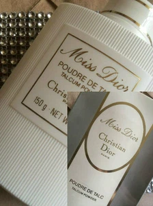 100% AUTHENTIC HUGE MISS DIOR VINTAGE PERFUMED TALC TALCUM POWDER ONLY 1on EBAY - Picture 1 of 7