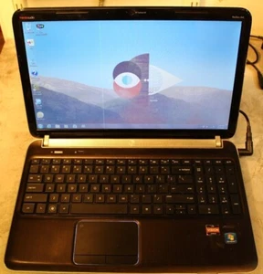 HP Pavilion dv6 For Parts Booted 640GB HDD Wiped 6GB Ram A8-3520M@1.60GHz CPU - Picture 1 of 9