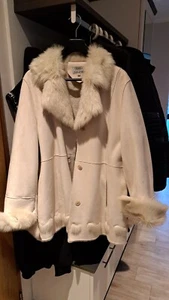 Damen Lederjacke weiss - Bild 1 von 2