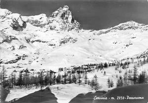 4777) CERVINIA AOSTA PANORAMA NEVE VIAGGIATA - Picture 1 of 2