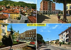 GORIZIA SALUTI  da  CORMOS CARTOLINA POSTCARD CARTE POSTALE - Picture 1 of 1