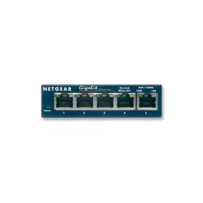 RT08182 GS105UK Netgear Switch 5 Port Gigabit Prosafe - Image 1 of 2