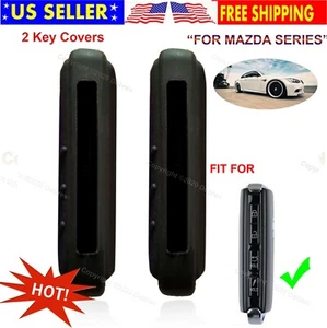 Silicone Case Protector Entry Fob Cover Smart Car Remote Holder for Mazda 3 Key - Picture 1 of 5