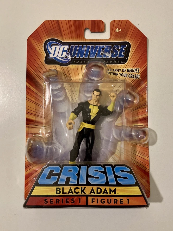 2008 Mattel DC Universe Infinite Heroes Crisis Series 1 #1 Black Adam