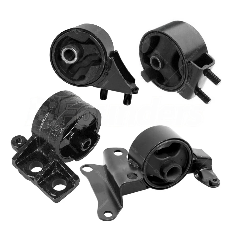 4PCS Engine Motor & Transmission Mount Set For Ford Escort 1.9L 1991-1996 Foto 1 de 4