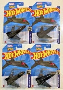 NEW 2022 HOTWHEELS C CASE X JET LOT OF 4 BLACK VHTF - Picture 1 of 2