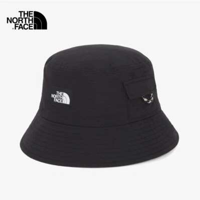 NEW THE NORTH FACE LOW BRIM POCKET HAT BUCKET HAT BLACK NE3HR03 SIZE M - L - Image 1 of 4
