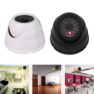 Fausse caméra de surveillance factice avec lumière LED clignotante - Picture 1 of 8