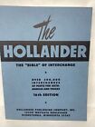 The Hollander the "Bible" of Interchange Auto parts 16th Edition