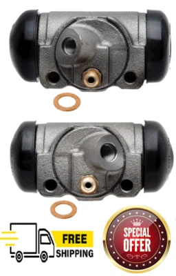 Set 2 Drum Brake Wheel Cylinders Front Left & Right Replace FORD OEM # 2018290, - Image 1 of 4