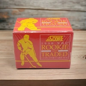 Juego de cartas de 110 jugadores Scre 1990 NHL Rookie and Traded sellado - Imagen 1 de 5