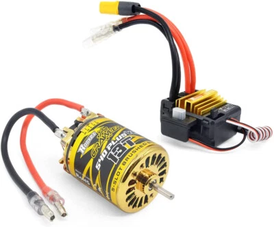 5-Slot 540 PLUS V2 Brush Type 13T Crawler Motor w/ 80A ESC - Image 1 of 4