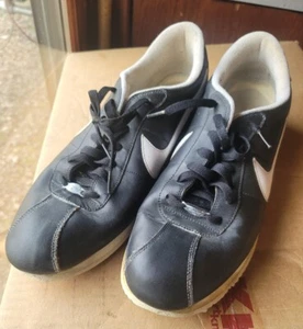 Nike Cortez 72 Basic Shoes Men's Size 13 Black White Casual Athletic Sneakers - Picture 1 of 15