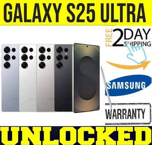 SAMSUNG GALAXY S25 ULTRA - 256GB 512GB 1TB SM-S938U1 (FACTORY UNLOCKED) ❖O/B❖ - Picture 1 of 9
