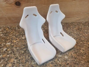 3D Printed RC CAR 1/10 Bucket Racing Seats PLA Plastic - Picture 1 of 3