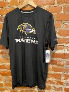 Baltimore Ravens NFL T shirt TEAM Apparel Large black,white,gray NWT - Picture 1 of 5