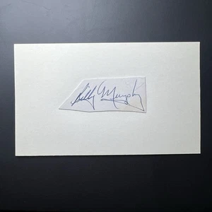 Billy Murphy Signed Cut Index Card JSA LOA New York Mets - Picture 1 of 2