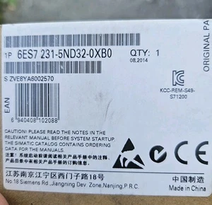 Neu Siemens 6ES7231-5ND32-0XB0 6ES72315ND320XB0 S7-1200 Analogeingang SM 1231 - Bild 1 von 6