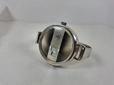 RELOJ VINTAGE YEMA DIGITAL JUMP HOUR RETRO 1970 RELOJ COLECCIONABLE PARA MUJER Foto 1 de 4