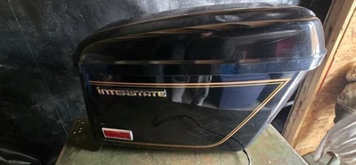 Bolsa de sillín lateral derecho Honda Goldwing GL1100 1980 Interstate Foto 1 de 4