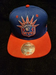 New York Rangers Mitchell & Ness Snapback Hat - Picture 1 of 5